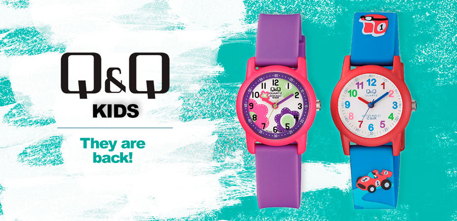 Νέα Q&Q παιδικά αναλογικά ρολόγια χειρός. Το καλύτερο δωράκι για όλα τα παιδιά! - iThinksmart.gr