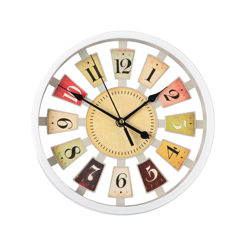 Wall clock - TZ501 - 005013 - White