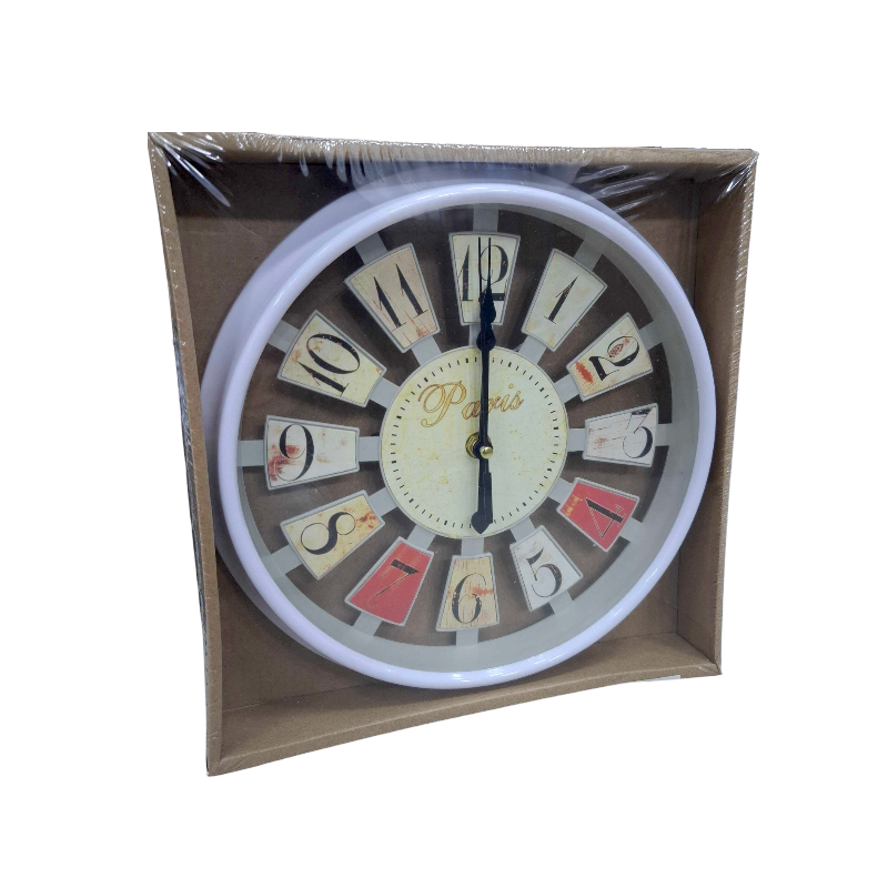Wall clock - TZ612 - 006126 - White