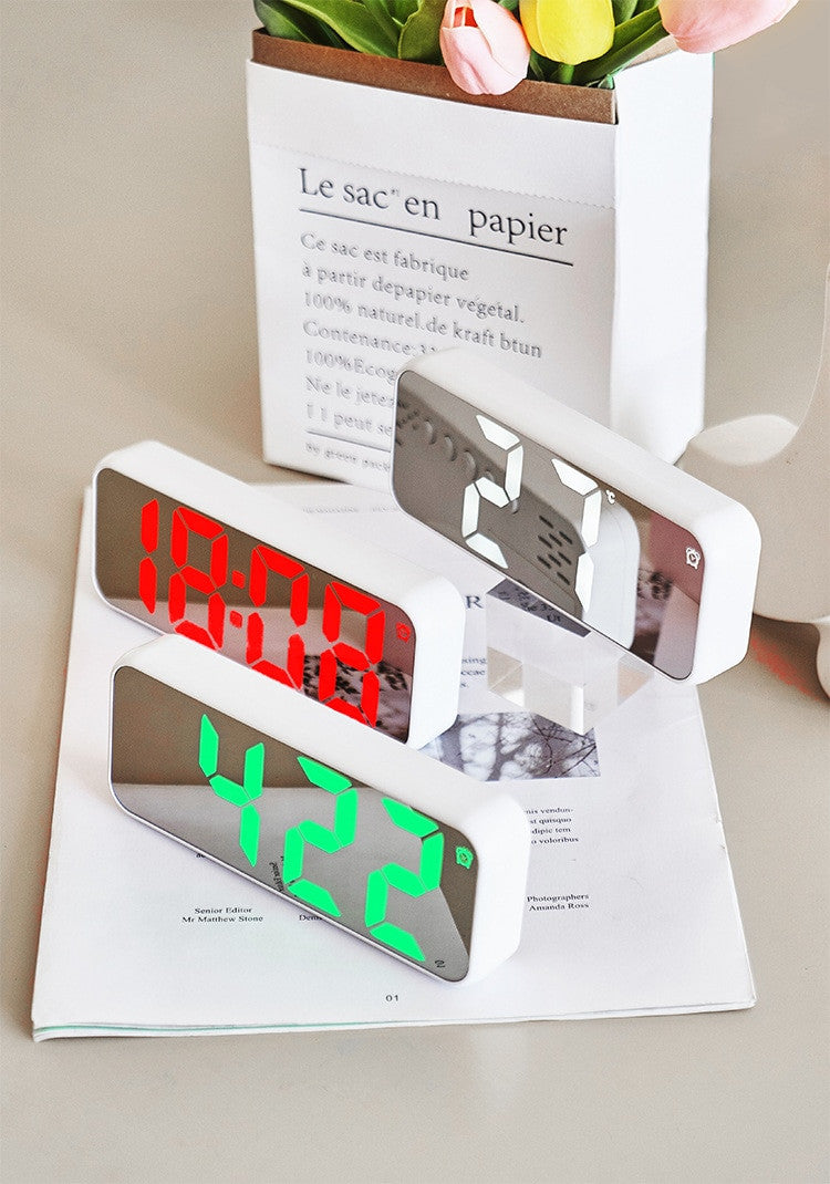 Ψηφιακό ρολόι – Ξυπνητήρι - 668 - 006681 - White - iThinksmart.gr