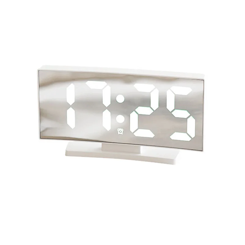 Digital clock - Alarm clock - 669 - 006698 - White