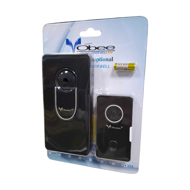 Wireless doorbell - VV9 - 008038 - Black