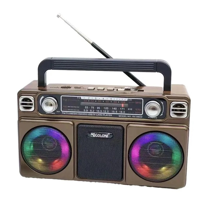 Rechargeable Radio - RX880D - 008800 - Brown