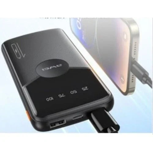 Powerbank - P32K - 10.000mah - AWEI - 009133 - Black