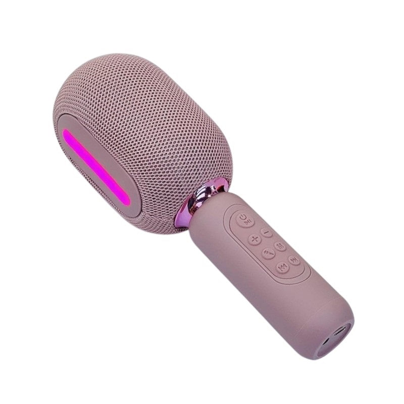 Wireless Karaoke Microphone with Speaker - KMC-300 - 014567 - Pink