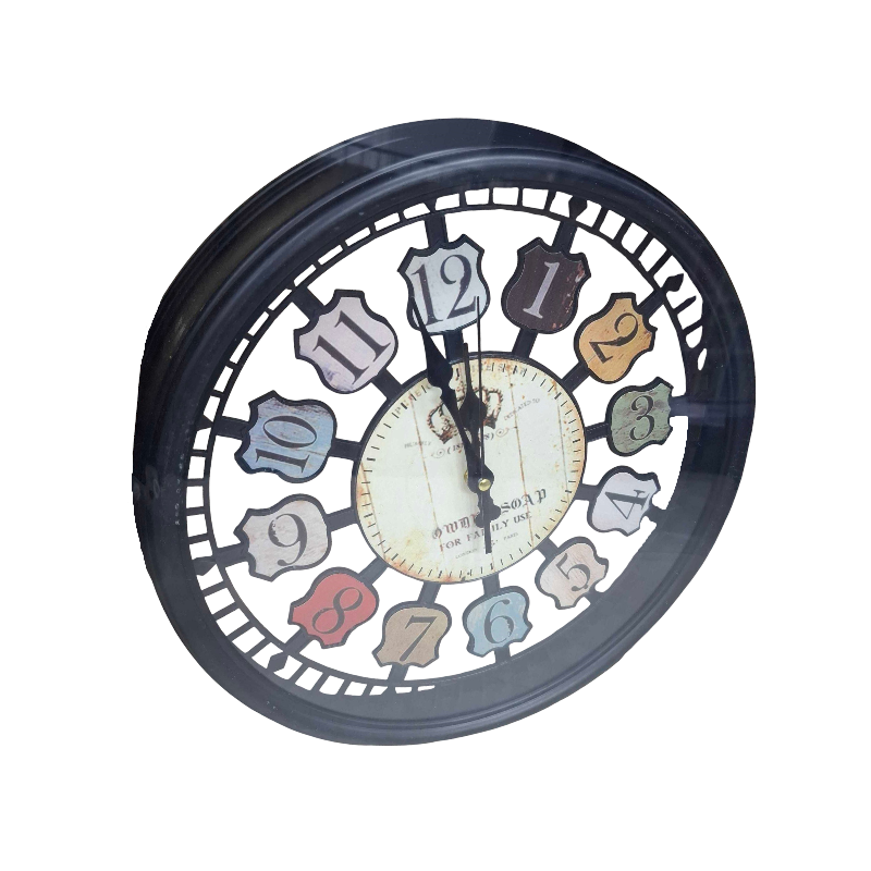 Wall clock - TZ682H - 016828 - Black