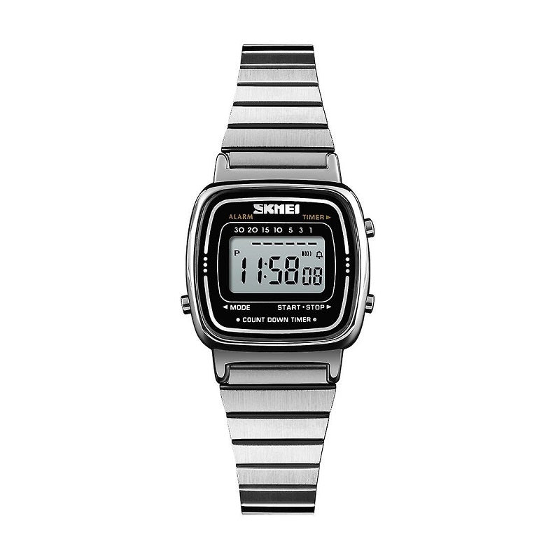 Digital wristwatch – Skmei - 1901 - Silver 2