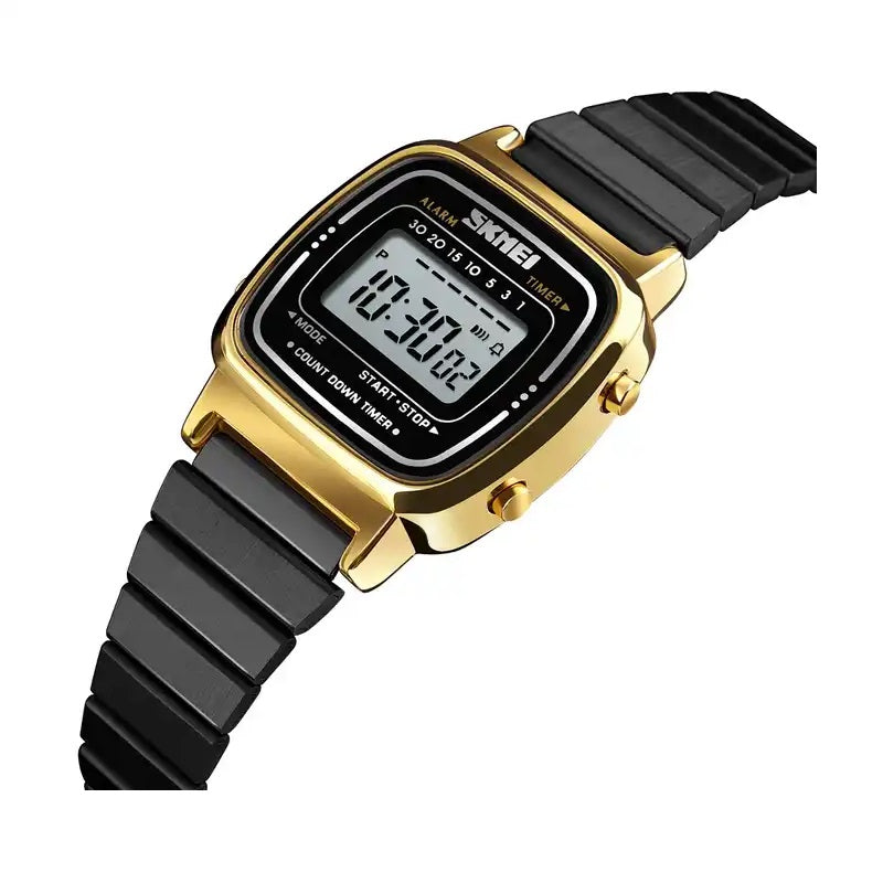 Digital wristwatch – Skmei - 1901 - Gold/Black 2