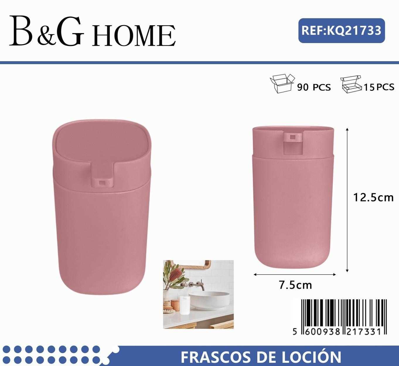 Plastic Soap Dispenser Cases - Set of 5pcs - Pink - 21733