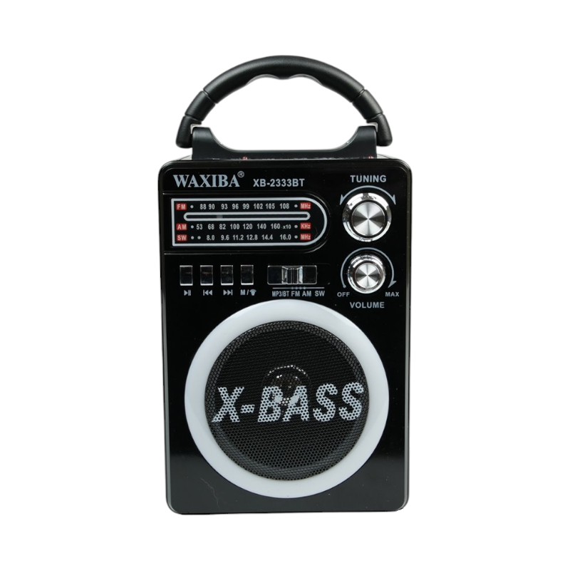 Επαναφορτιζόμενο ραδιόφωνο - XB-2333BT - 020047 - Black
