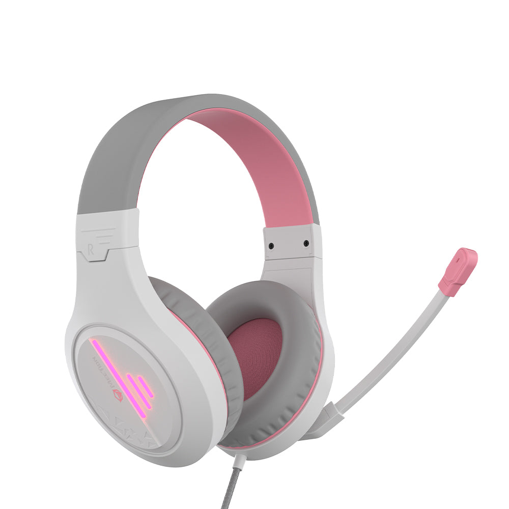 Meetion MT-HP021 Gaming Headphones White + Pink