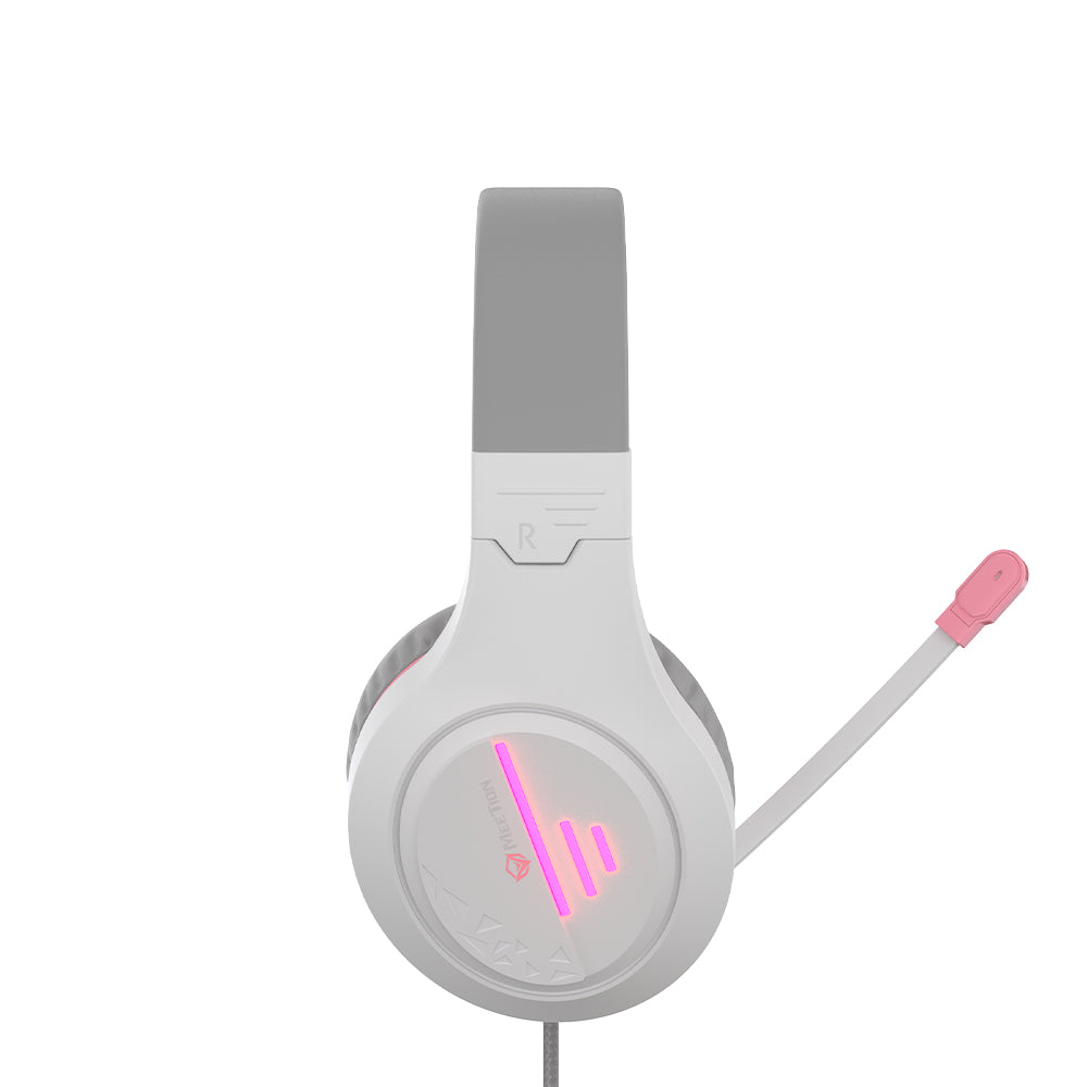 Meetion MT-HP021 Gaming Headphones White + Pink