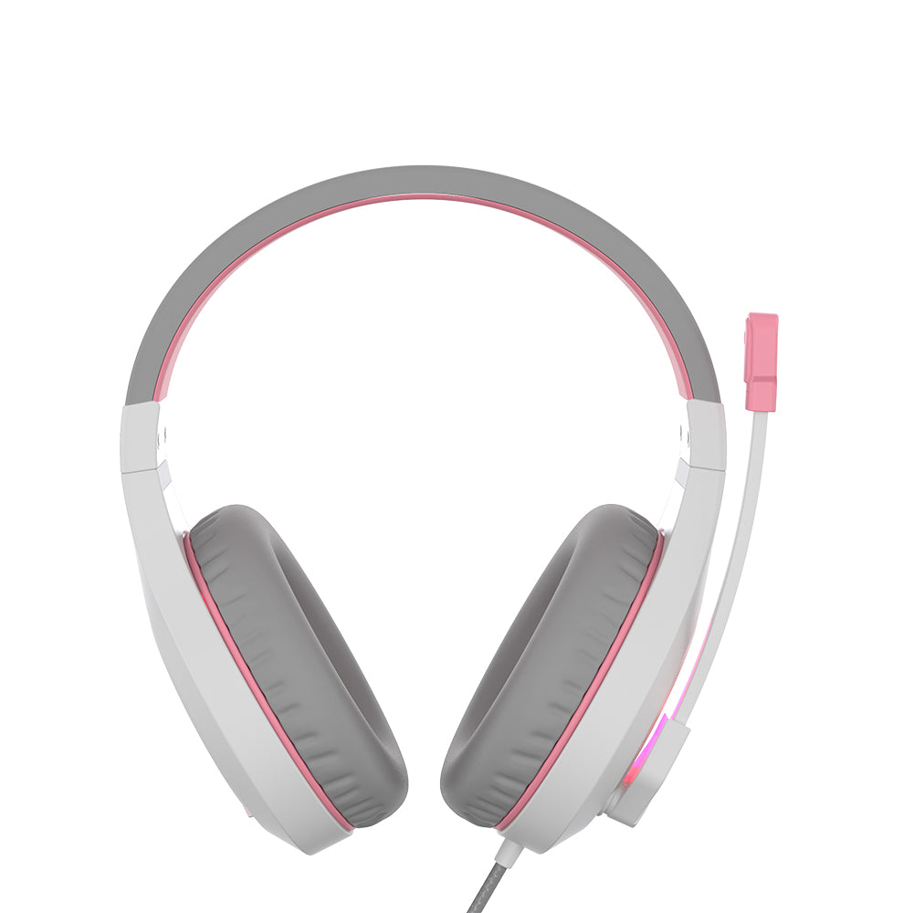 Meetion MT-HP021 Gaming Headphones White + Pink