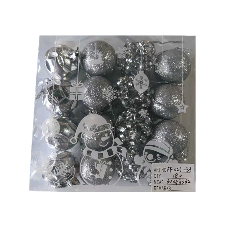 Set of Christmas balls - 4cm - 16pcs - 023339