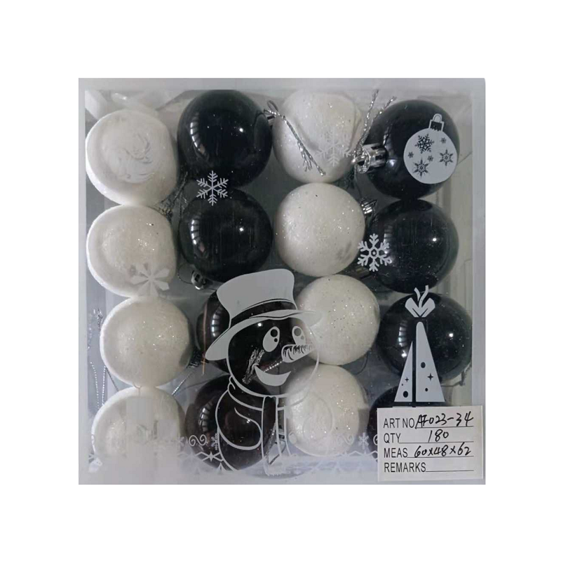 Set of Christmas balls - 4cm - 16pcs - 023346