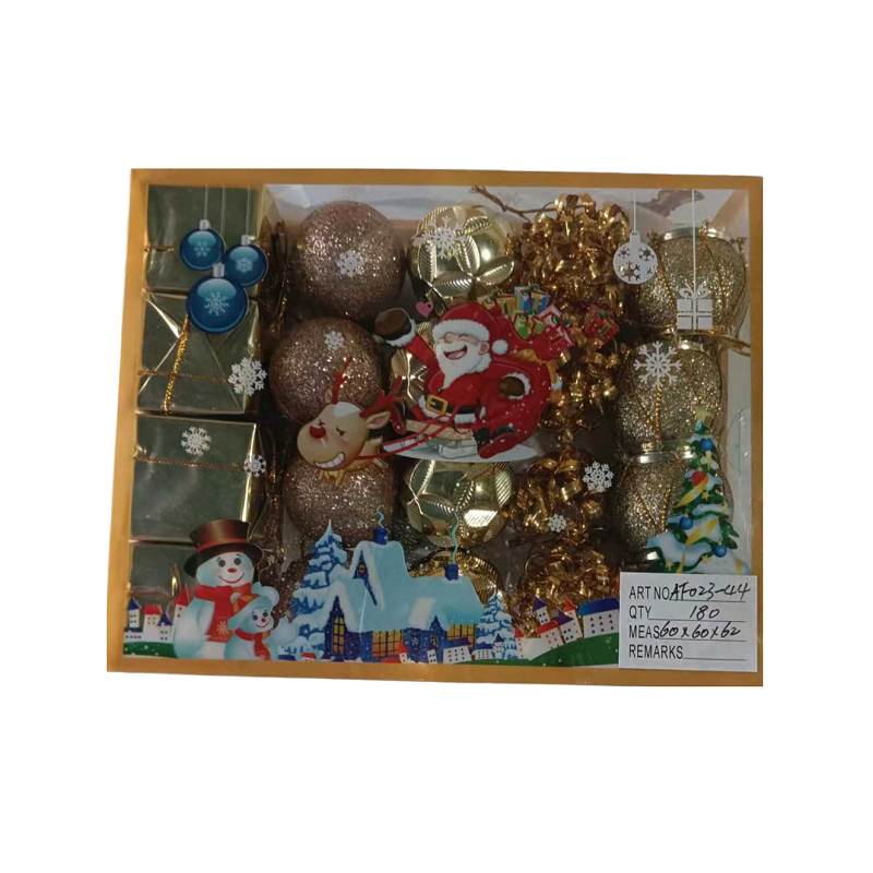 Set of Christmas ornaments - 4cm - 20pcs - 023445