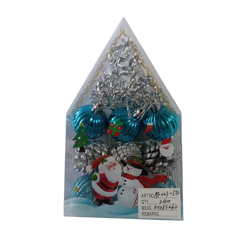 Set of Christmas ornaments - 4cm - 12pcs - 023544