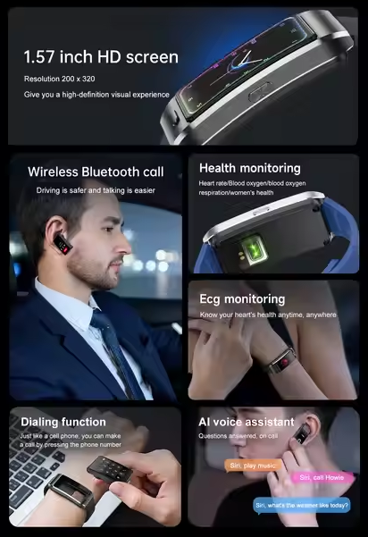 Smartwatch με αποσπώμενη οθόνη - Z15 MAX - 065431 - Blue