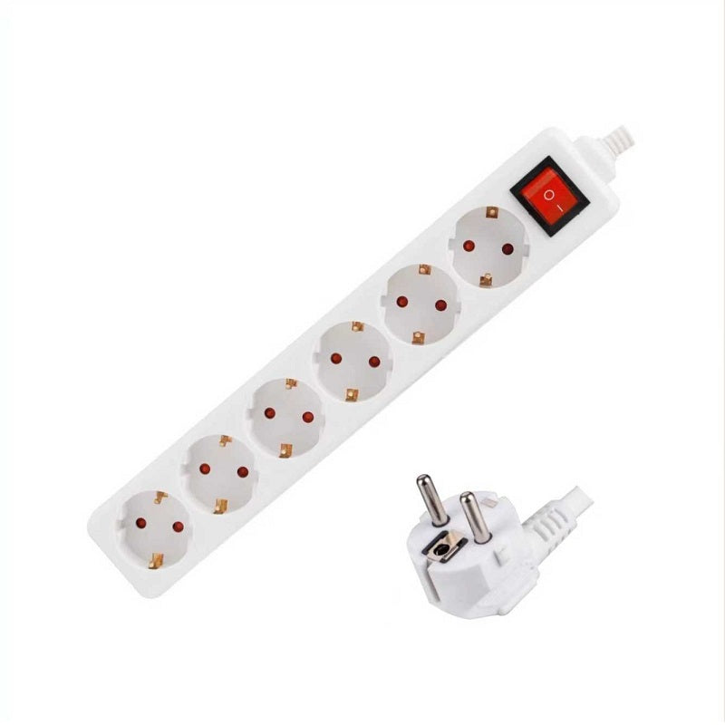 Πολύπριζο 6 θέσεων με διακόπτη - Σούκο - ST-GB06SU - 3m - 061136 - iThinksmart.gr