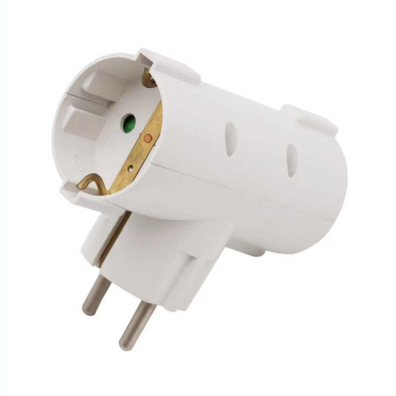 Πολύπριζο 2 θέσεων τύπου Τ - Σούκο - ZDB01-02A - 068738 - iThinksmart.gr