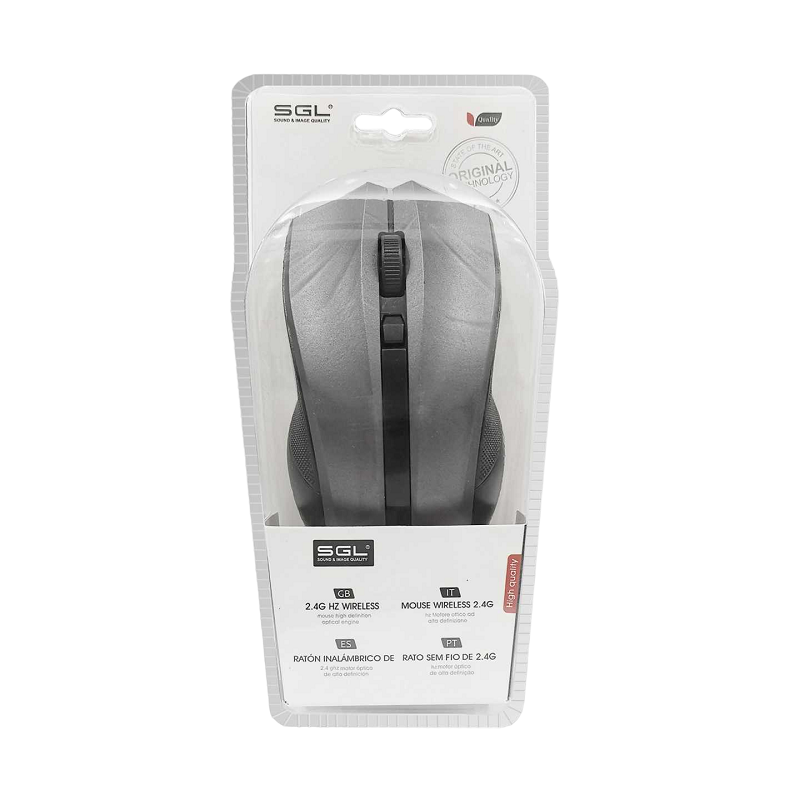 Wireless PC mouse - K011 - 099088 - Grey
