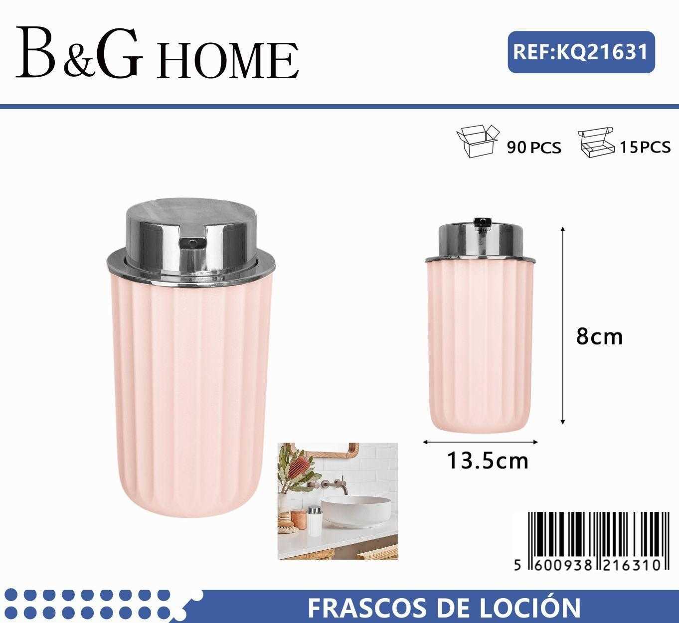 Θήκες κρεμοσάπουνου Dispenser πλαστικές σε σετ 5Χ - Light Pink - 21631