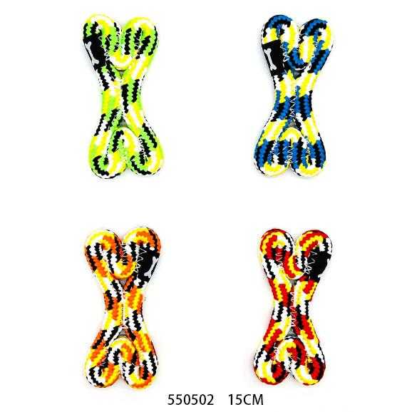 Rope bone dog toy - 15cm - 12pcs - 550502