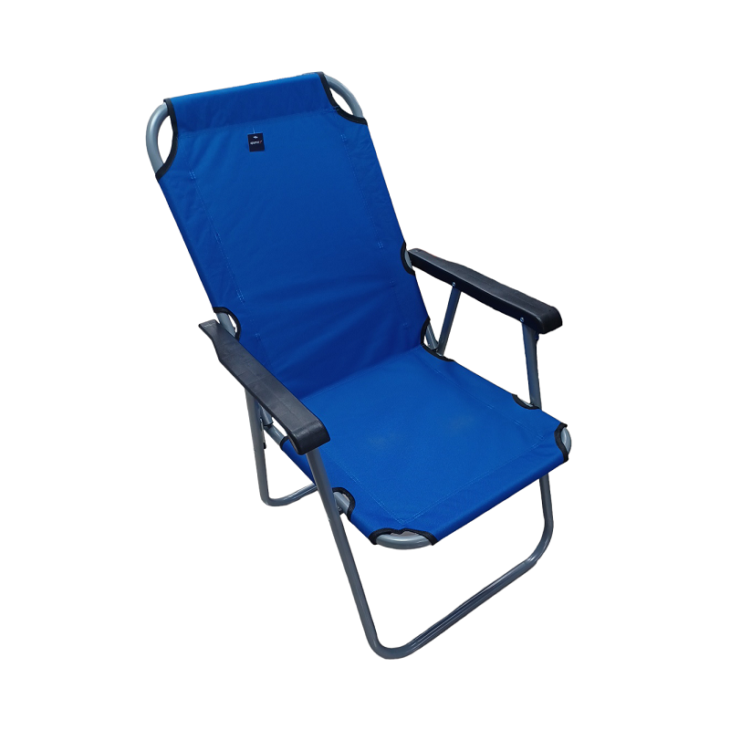 Folding camping chair - 1257 - 100045 - Blue