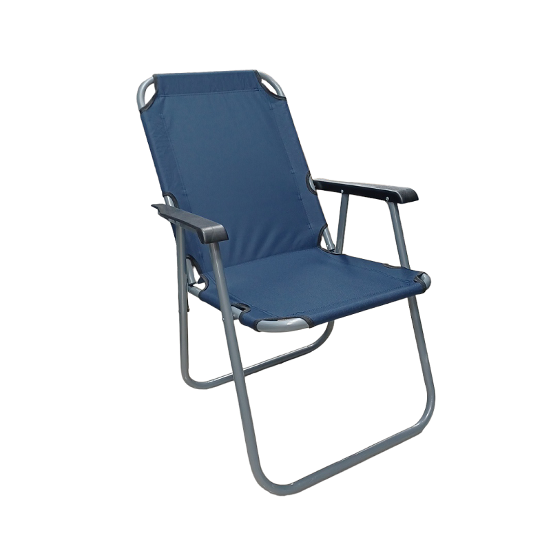 Folding camping chair - 1257 - 100045 - Dark Blue