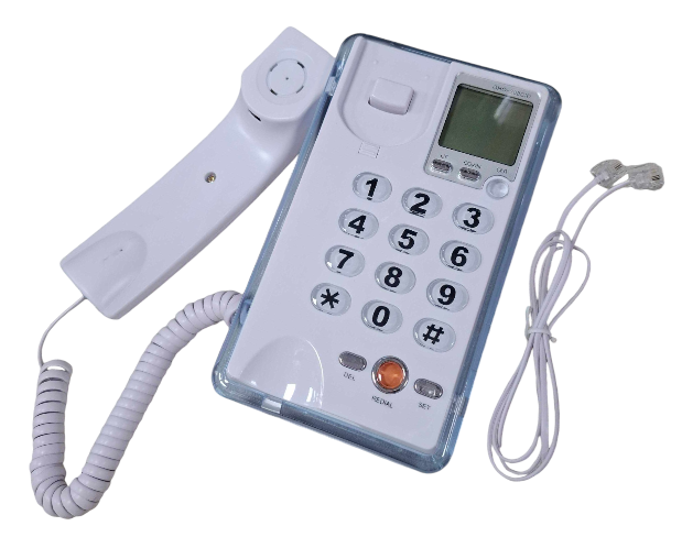 Corded landline telephone - OHO 208 - 102082 - White