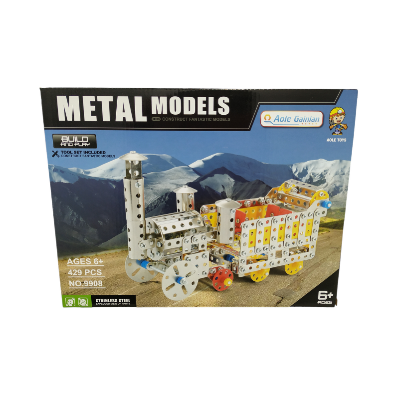 Συναρμολογούμενο τρενάκι - Μεταλλικό - 9908 - 419pcs - 102334 - iThinksmart.gr