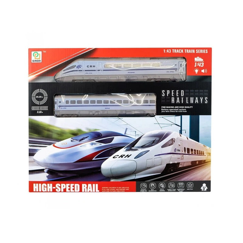 Σετ τρενάκι με ράγες - 1801B-13 - 102555 - iThinksmart.gr