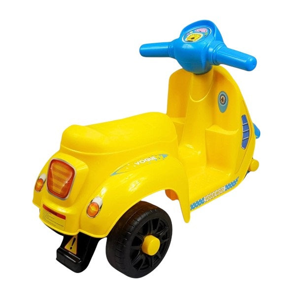 Walking scooter - QX-3391 - 117261 - Yellow/ Blue