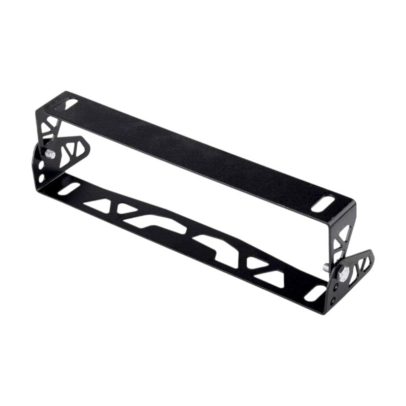 Aluminum vehicle license plate holder - 1216704A - 120237 - Black