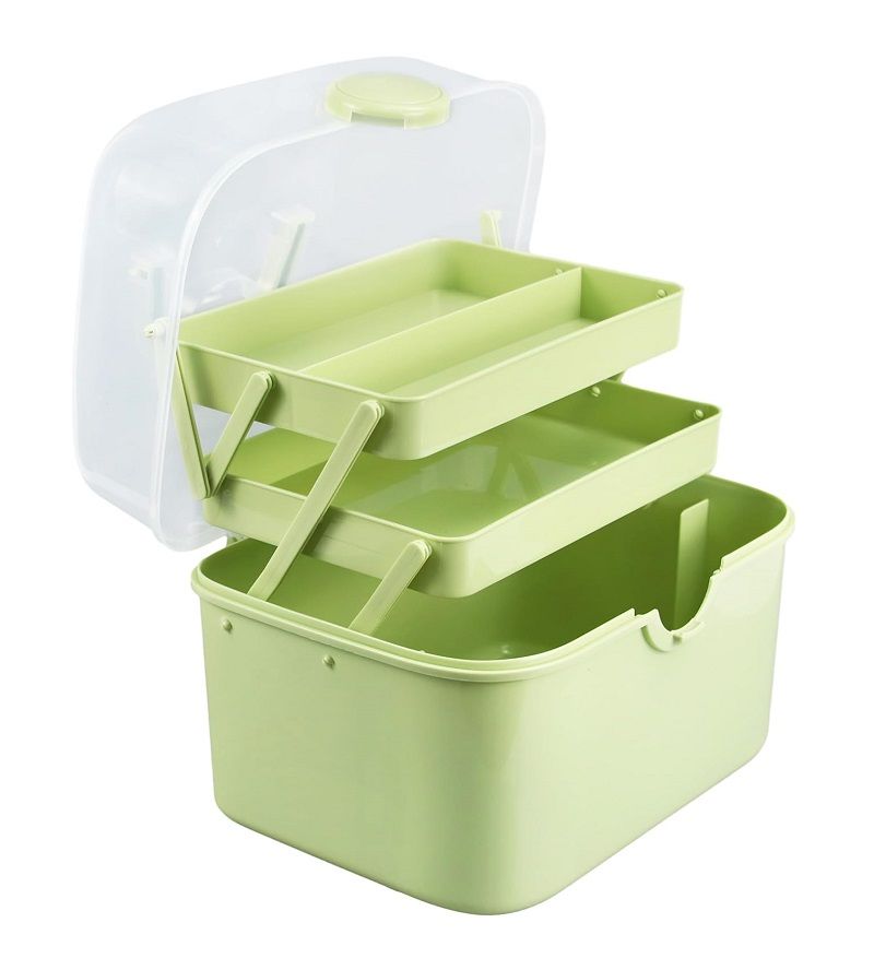 Cosmetic organizer box - D573 - 121033 - Green