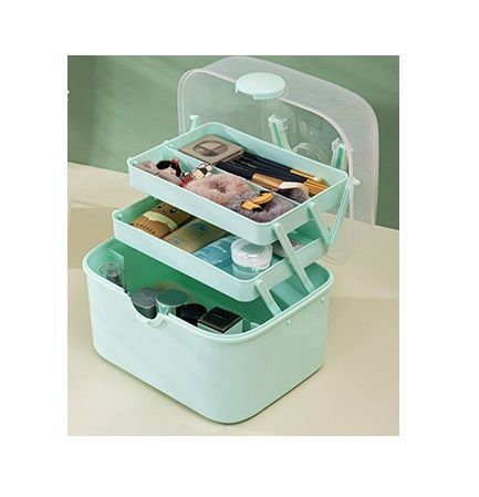 Cosmetic organizer box - D573 - 121033 - Blue