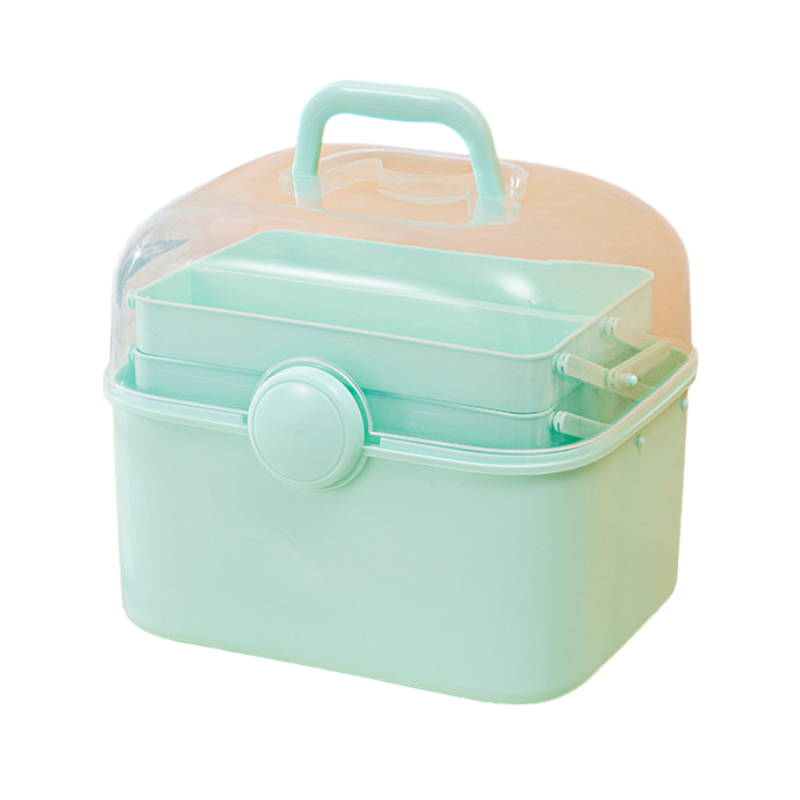 Cosmetic organizer box - D573 - 121033 - Blue