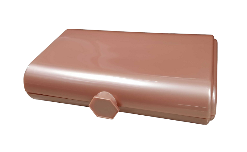 Κουτί οργάνωσης μακιγιάζ με καθρέπτη - 575 - 121064 - Beige - iThinksmart.gr