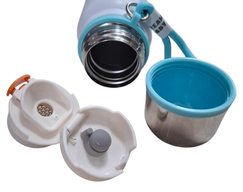 Portable thermos flask - 550ml - 123736 - Pink