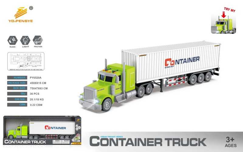 Παιδικό όχημα Container με ήχο και φωτισμό - PY6520A - 917169