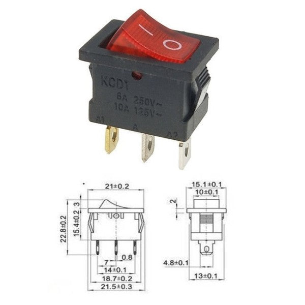 Vehicle On/Off Switch - R-F13204C-23-4U - 180935