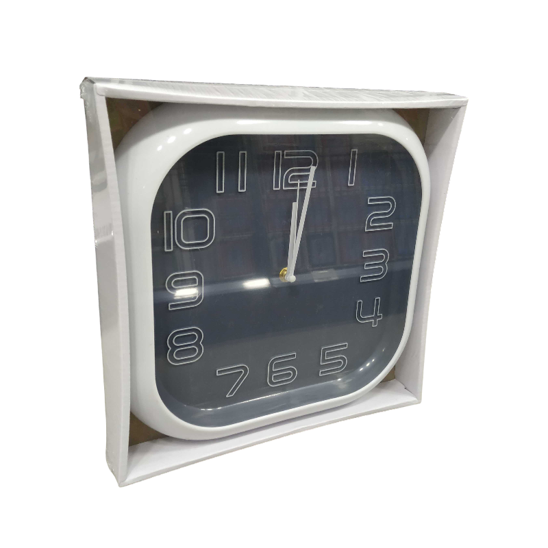 Wall clock - 735B - 130130 - Grey