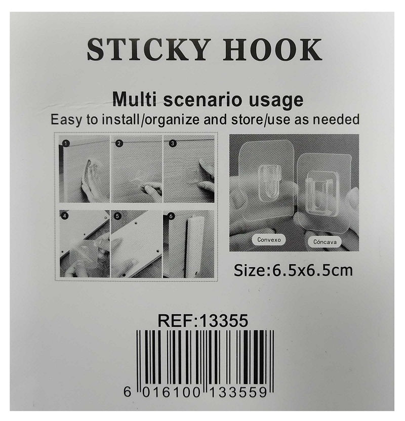 Self-adhesive base for hanging objects on the wall - 13355