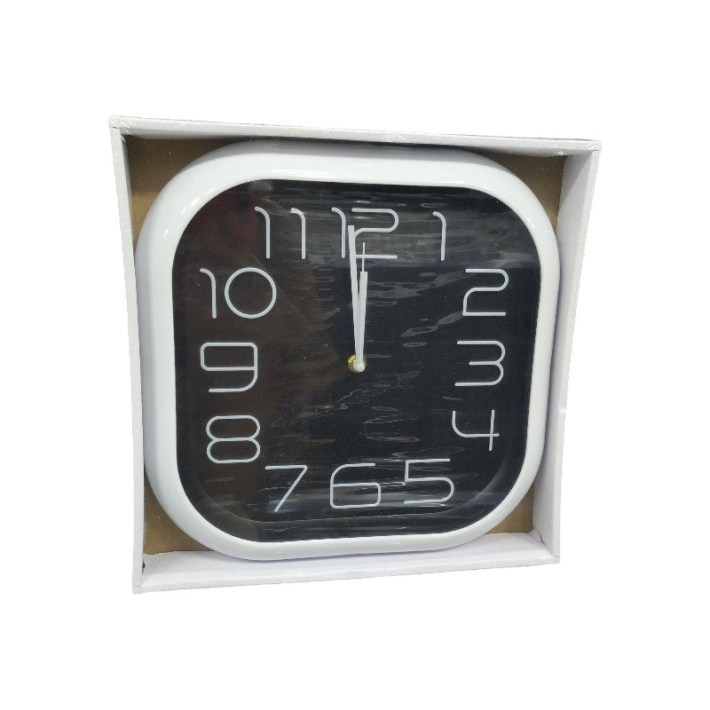 Wall clock - 734B - 140115 - Black
