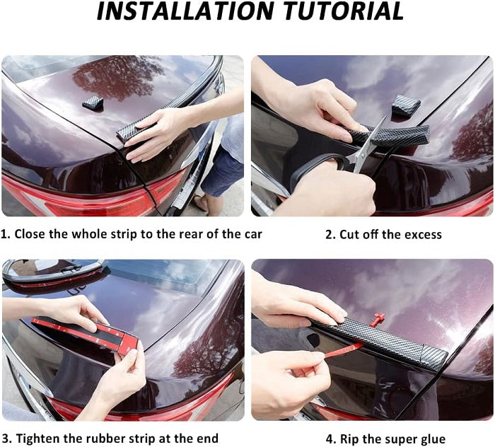 Car Spoiler Sticker - R-Z14202-C - 140113