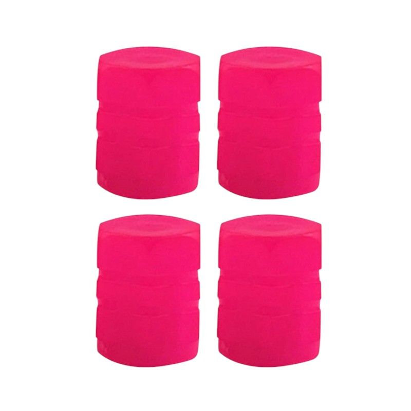 Glow-in-the-dark tire valve cap - R-Z17201-4U - 140532 - Pink