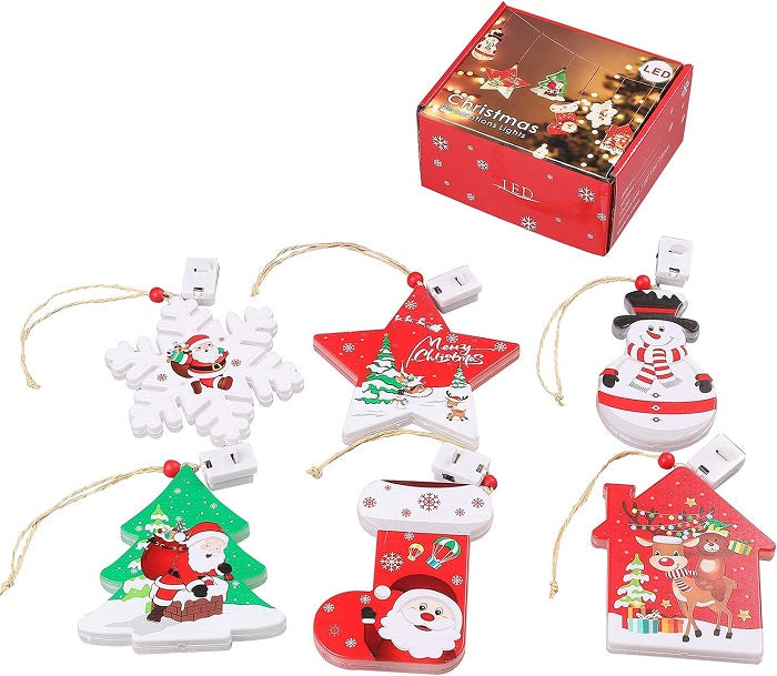 Christmas ornament with LED lighting - 150098