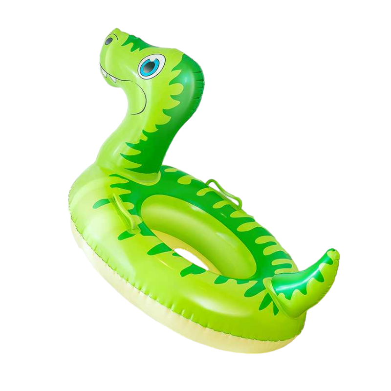 Dinosaur inflatable life jacket with seat and handles - 80cm - 150663