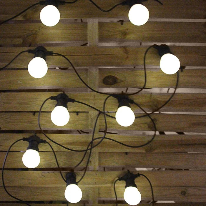 LED lighting garland - 5m - 10pcs - Cool White - 15091