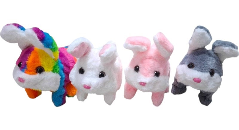 Plush bunny with movement and sound - 151005